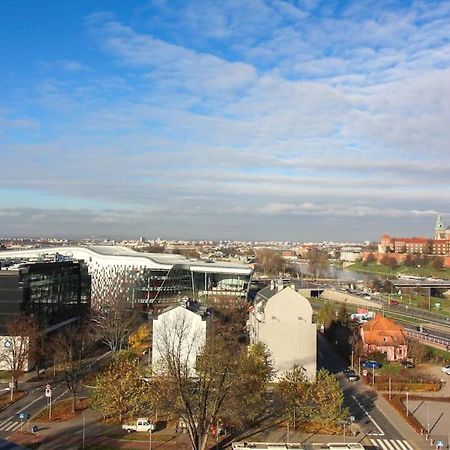 Apartament W Budynku Nad Wisla, Barska 69 คราคูฟ ภายนอก รูปภาพ